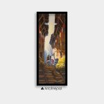 AASY16 - A narrow street in Nepal
