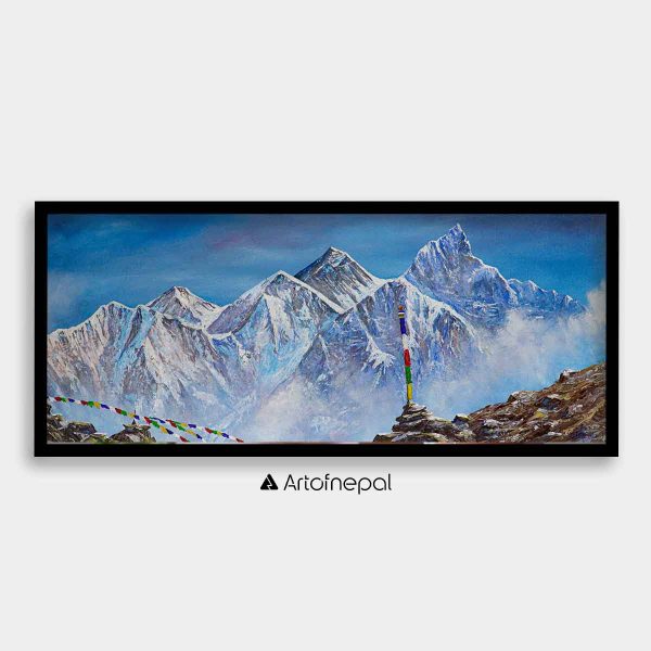 ALBT01 - Snow capped Mt.Everest