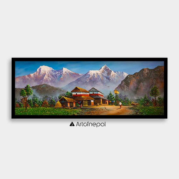 ALBT17 - Annapurna range, Hills and Village lifestyle