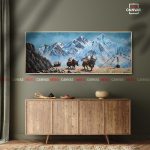 ALBT42 - View of Mt.Everest and Yak