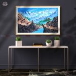 ALBT43 - Snow capped Mt.Everest and Ama Dablam seen from Hills