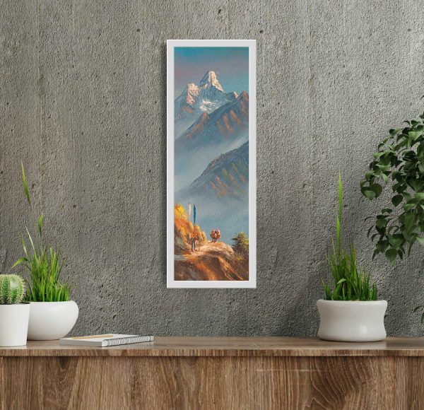ALJC104- Beautiful Scene of Mt.Ama Dablam and Hills
