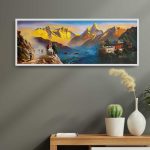 ALJC78- Sunrise over Mt.Everest and Ama Dablam