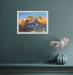 ALJC81- Sun rays over Mt.Everest