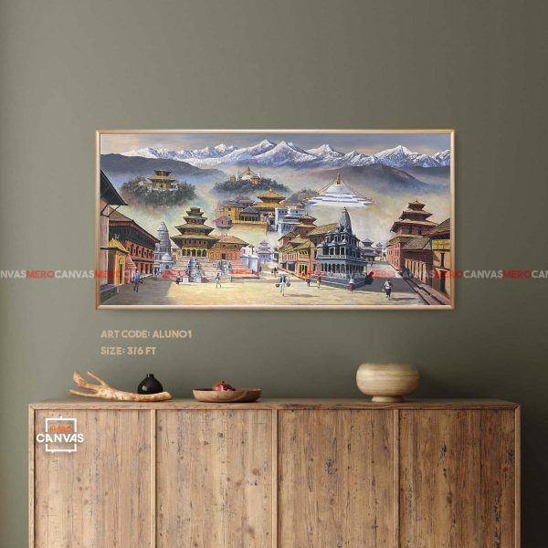 ALUN01: Temples nestled among the majestic mountains