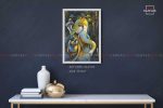 AAJT05 - A colourful abstract painting of Lord Ganesh