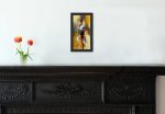 UNAP05 - An acrylic painting of a woman in puja