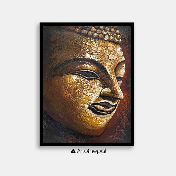 UNAP09 - A detailed painting of Lord Buddha