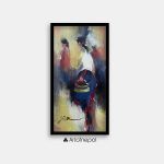 UNAP13 - An abstract painting of Nepali women
