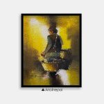 UNAP19 - An abstract painting of a carrier
