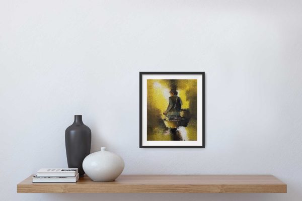 UNAP19 - An abstract painting of a carrier