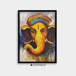 UNAP30 - A beautiful painting of Lord Ganesh