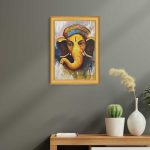 UNAP30 - A beautiful painting of Lord Ganesh