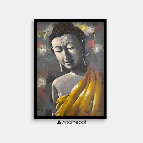 UNAP32 - A beautiful painting of Lord Buddha