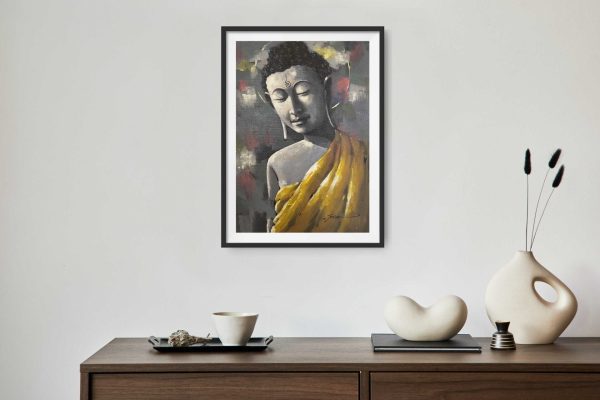UNAP32 - A beautiful painting of Lord Buddha