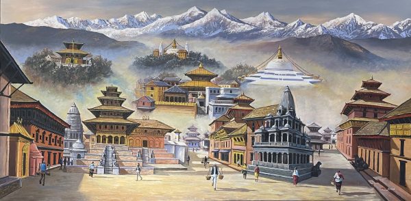 ALUN01: Temples nestled among the majestic mountains