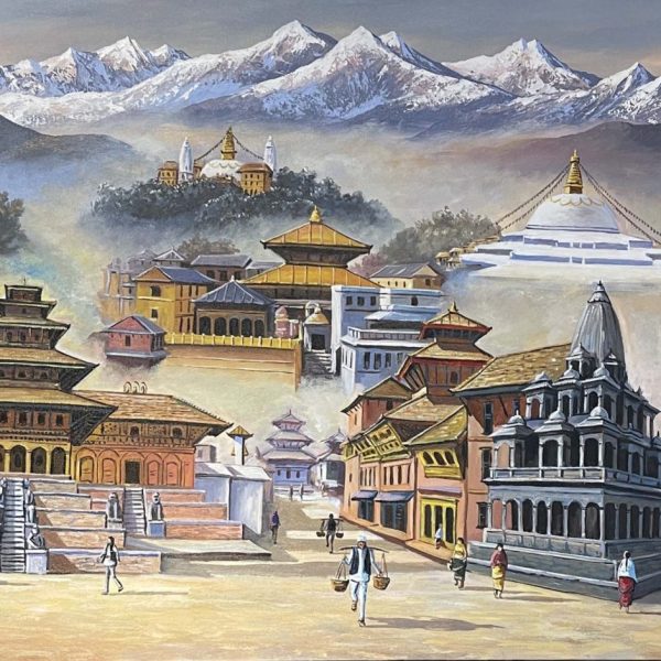 ALUN01: Temples nestled among the majestic mountains