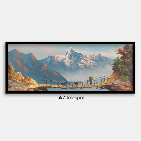 ALJC108-  Mount Machhapuchhare and Hills