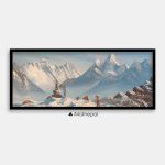 ALJC114- Beautiful View of Mt.Everest and Ama Dablam