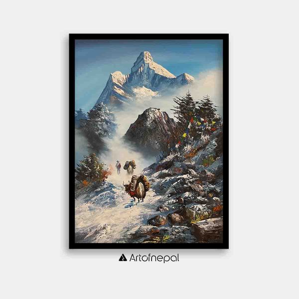 ALJC13 - View of Snow capped Mt.Ama Dablam