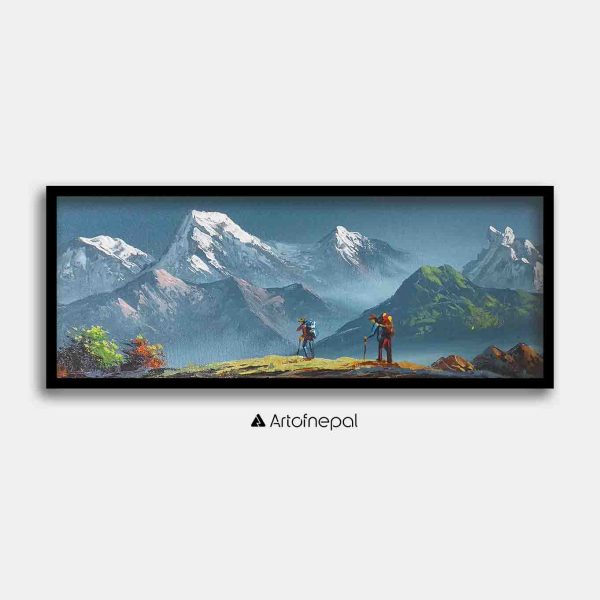 ALJC30 - Scenery of poonhill and Mt.Fishtail