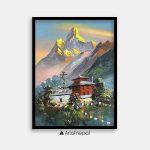 ALJC82- Temples near Mt.Ama Dablam