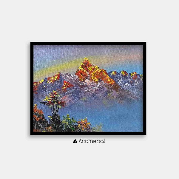 ALJC85- Sunrise in Annapurna