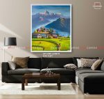 ALOM115 - Mt.Annapurna,Hills and Nepali lifestyle