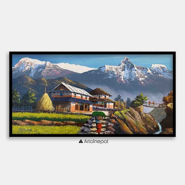 ALOM121 - Mt.Annapurna, Hills and Village life