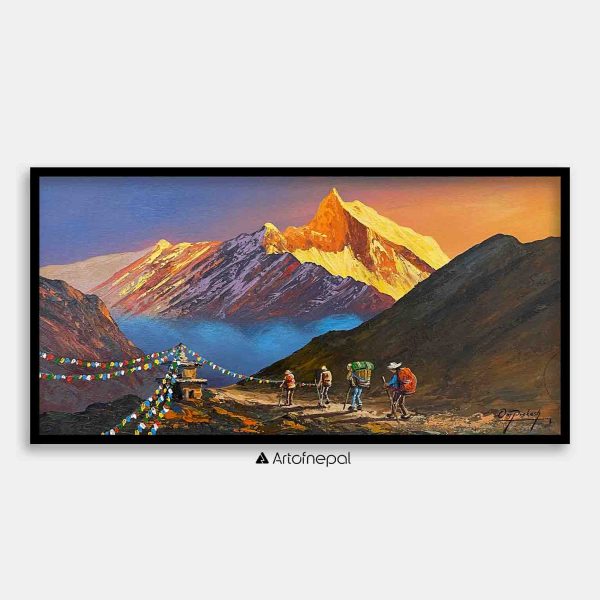 ALOM126- Mountain and Travelers