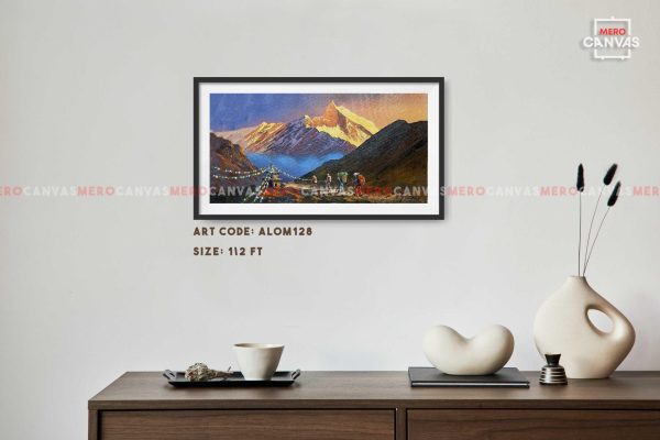 ALOM128- Mountain Landscape Painting
