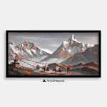 ALOM16- Scenery of Mt.Everest and Ama Dablam