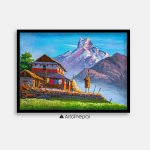 ALOM36- Mt.Machhapuchhre and Village life