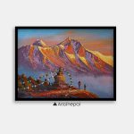 ALOM44- Sunrise over Mt.Everest and Kala Patthar