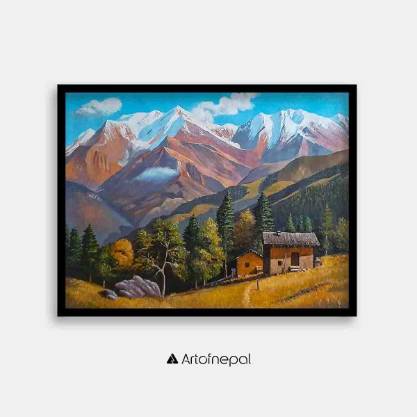 ALOM78 - Snow capped Mountain and Hills