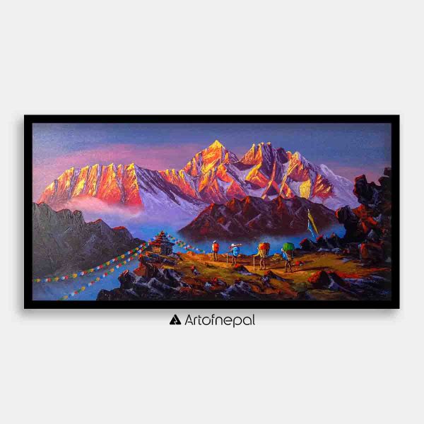 ALOM93 - Travellers journey to Mt.Everest
