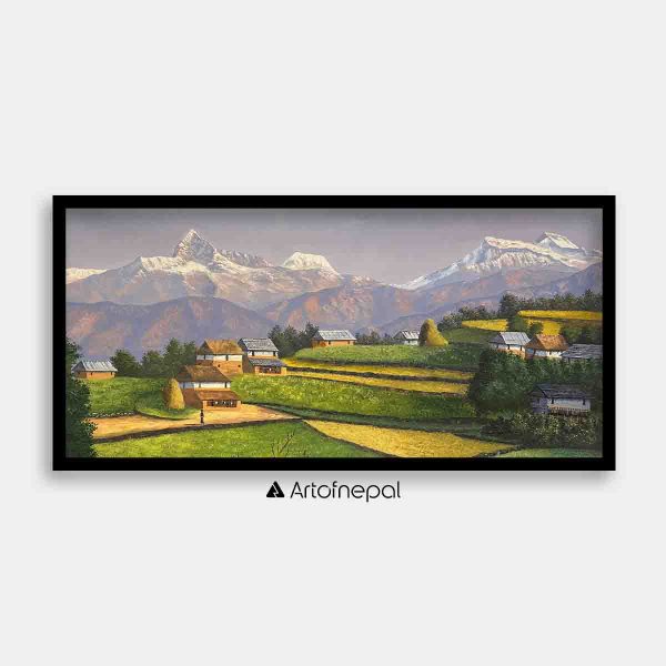 OLJT03 - Nepali Mustard Fields in Harmony