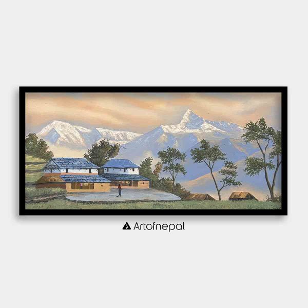 OLJT11- Annapurna range and Village lifestyle