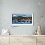 ALOM123 - Phewa Lake and Snow capped Annapurna range