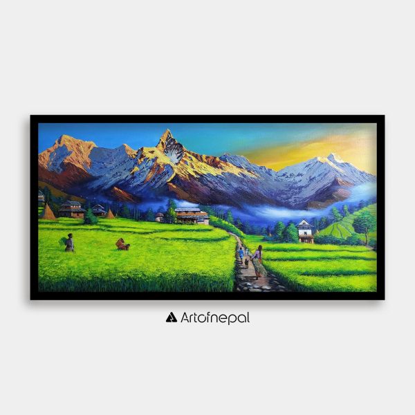 ALSP04- Beautiful Scenery Of Village