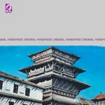 HANDMADE PAINTING | HERITAGE & TEMPLE SERIES BASANTAPUR DURBAR SQUARE TEMPLE | F