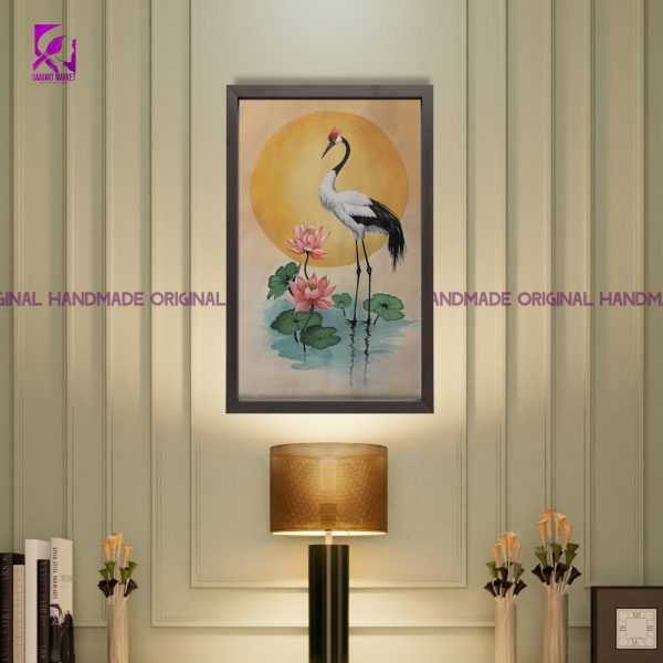 ORIGINAL HANDMADE | SYMBOL OF PEACE | JAPANESE STYLE | SUWAN BIRD | WILD & ANIMAL