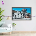 HANDMADE PAINTING | HERITAGE & TEMPLE SERIES BASANTAPUR DURBAR SQUARE TEMPLE | F